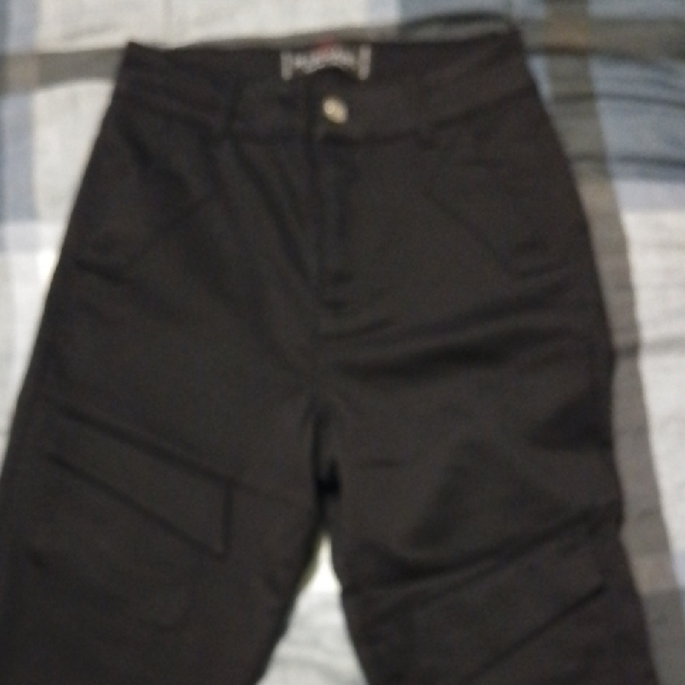 ! A6 Mirgani 4 Black Cargo Pants